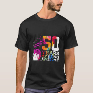 CAMISETA 50 AÑOS DE HABER SIDO INCREÍBLES CUMPLIENDO 50 AÑO