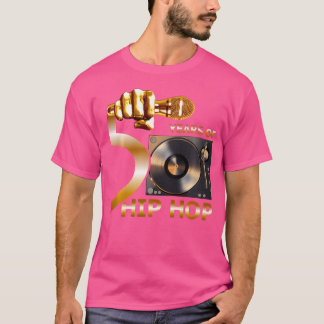 Camiseta 50 Años De Hip Hop 50 Aniversario Del Hip Hop Cele