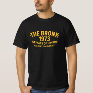 Camiseta 50 años de Hip Hop - New York Bronx 1973