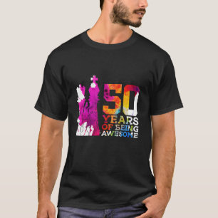 CAMISETA 50 AÑOS DE SER UN FANTÁSTICO AJEDREZ 50 CUMPLEAÑOS