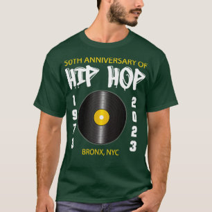 Camiseta 50 años del hip hop 50 aniversario del rap