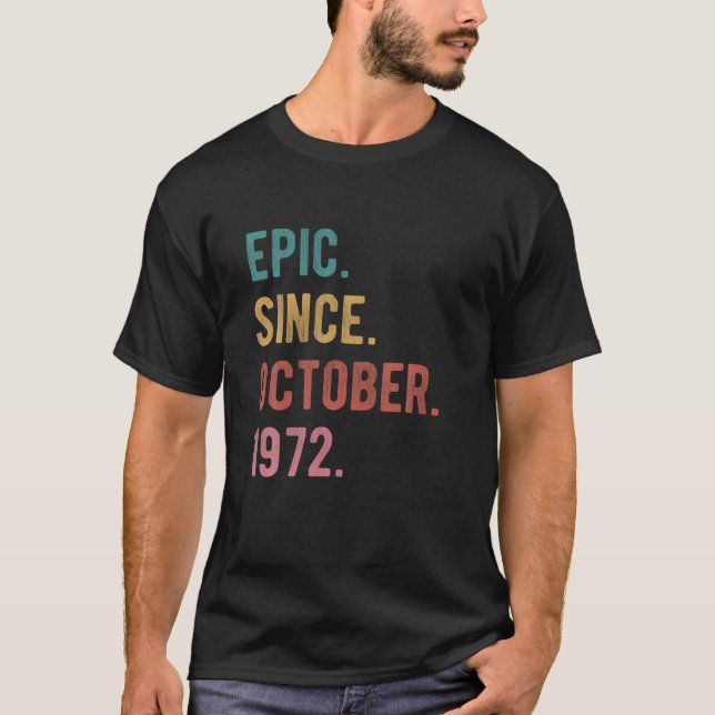 Camiseta 50 Años Epic Desde Octubre (Anverso)