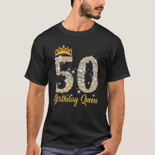 Camiseta 50 años es mi 50 cumpleaños Reina Diamante