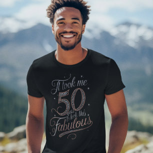 Camiseta 50 años fabuloso