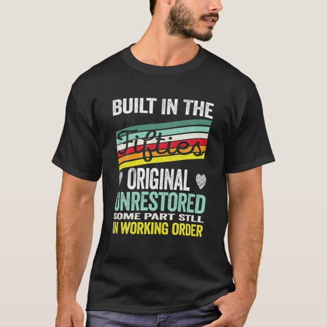 Camiseta 50 Años Originalmente No Restaurados (Anverso)