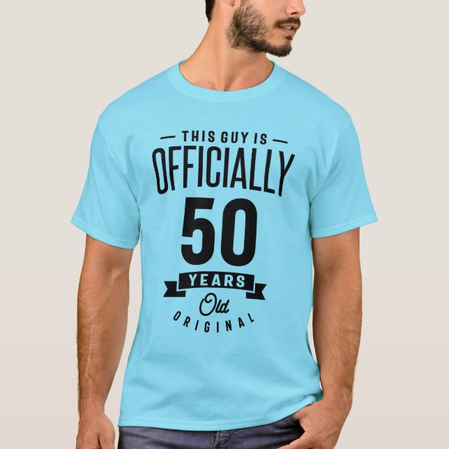 Camiseta 50 años - regalo divertido de cumpleaños número 50 (Anverso)