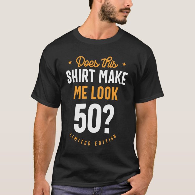 Camiseta 50 años - regalo divertido de cumpleaños número 50 (Anverso)