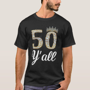 Camiseta 50 Años Reina Fiesta De Cumpleaños Vintage 50 Años