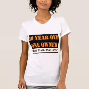 Camiseta 50 años, un dueño - las piezas de las necesidade