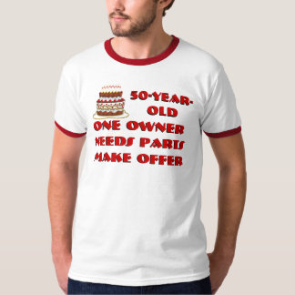 Camiseta 50 años. Un propietario. Necesita partes. Hacer of
