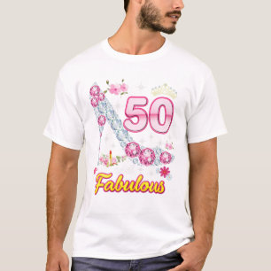 Camiseta 50 Años Y Fabuloso 50