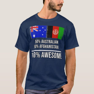 Camiseta 50 australianos 50 afganos 100 increíbles regalos