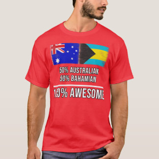 Camiseta 50 australianos 50 bahameños 100 increíbles regalo