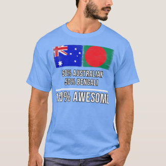 Camiseta 50 australianos 50 bengalíes 100 increíbles regalo