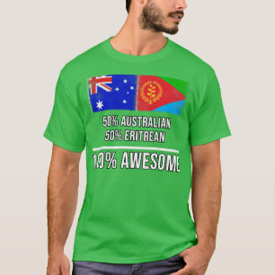 Camiseta 50 australianos 50 eritreos 100 increíbles regalos