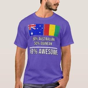 Camiseta 50 australianos 50 guineanos 100 increíbles regalo