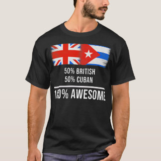 Camiseta 50 británicos 50 cubanos 100 increíbles regalos pa
