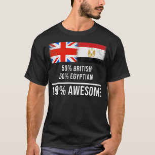 Camiseta 50 británicos 50 egipcios 100 increíbles regalos p
