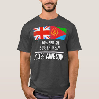 Camiseta 50 británicos 50 eritreos 100 increíbles regalos p