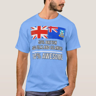 Camiseta 50 británicos 50 habitantes de las Islas Malvinas