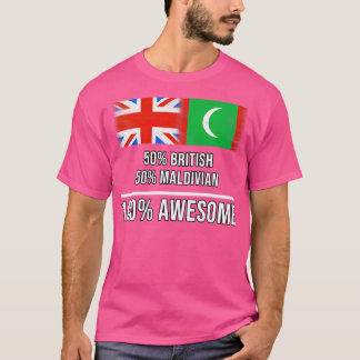 Camiseta 50 británicos 50 maldivos 100 increíbles regalos p