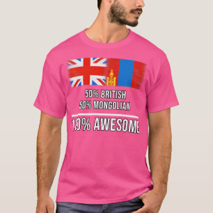 Camiseta 50 británicos 50 mongoles 100 increíbles regalos p