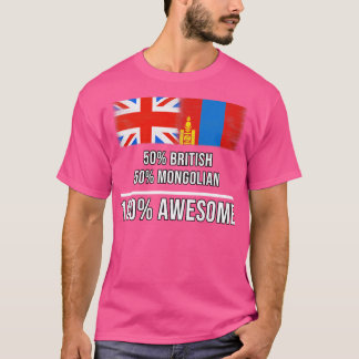 Camiseta 50 británicos 50 mongoles 100 increíbles regalos p