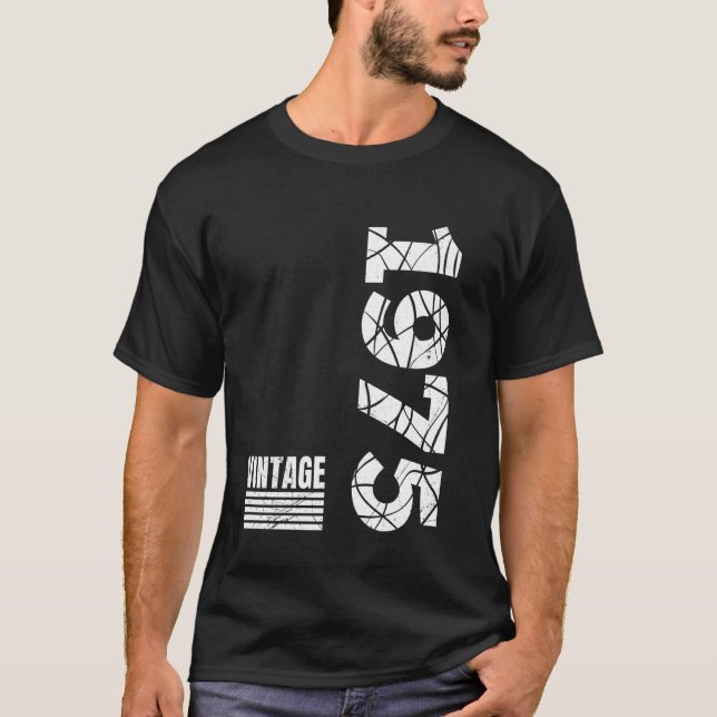 Camiseta 50 cumpleaños 1975 50 cumpleaños (Anverso)