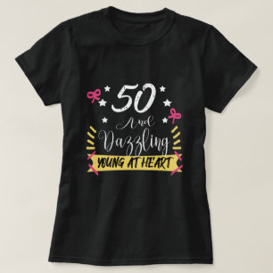 Camiseta 50 Cumpleaños Deslumbrante