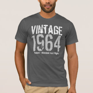 Camiseta 50 cumpleaños mejor mezcla de cosecha de 1964 V005