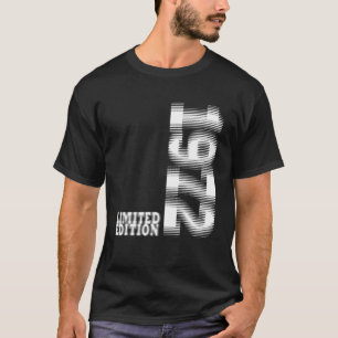 Camiseta 50 Hombres Mujeres De Cumpleaños 50 Años 1972 Tend