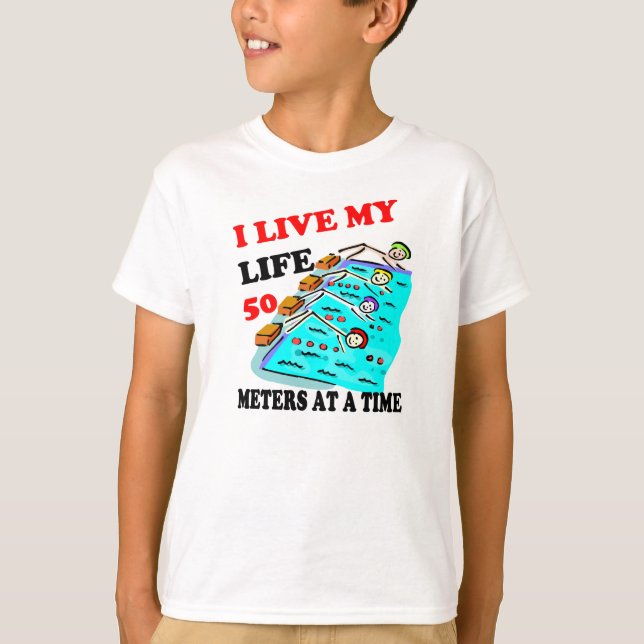 Camiseta 50 metros a la vez (Anverso)