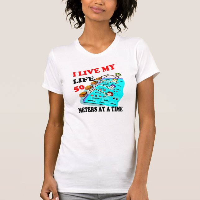 Camiseta 50 metros a la vez (Anverso)