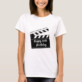 Camiseta 50 o cualquier tema de la película de cumpleaños F