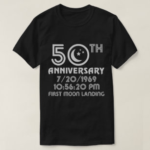 Camiseta 50.o Primer alunizaje 1969 - 2019 del aniversario