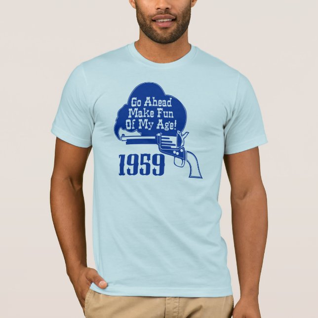 Camiseta 50.o ¡Regalos de cumpleaños! (Anverso)