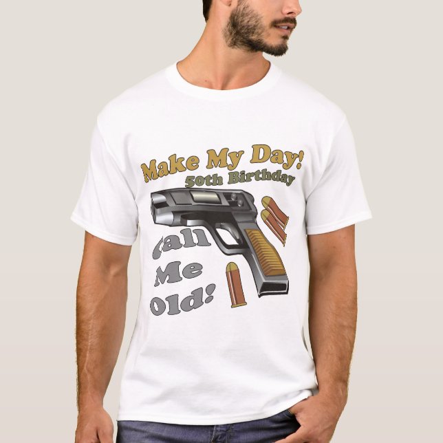 Camiseta 50.o Regalos de cumpleaños (Anverso)