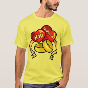 Camiseta 50.o Regalos del aniversario de boda