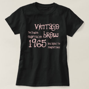 Camiseta 50.o Rosa 1965 de la marina de guerra del Brew del