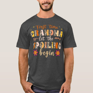 Camiseta 50% Primera Vez La Abuela Deja Que Empiecen Los Ho