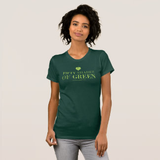 Camiseta 50 sombras de t0shirt verde