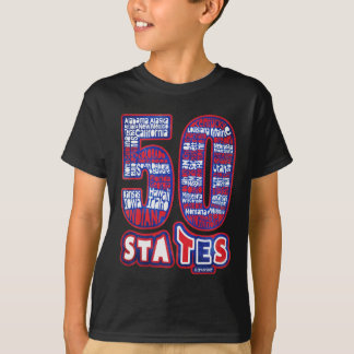 CAMISETA 50 STATES USA