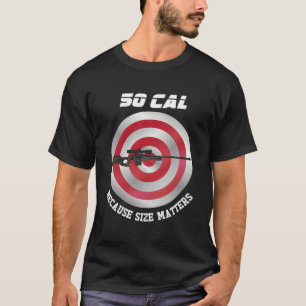 Camiseta 50 tiradores de francotiradores de calibre se burl