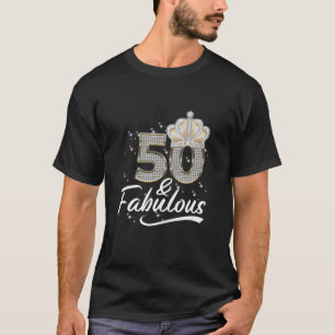 Camiseta 50 Y Fabulosa Corona De Diamantes De 1971, 50 Años