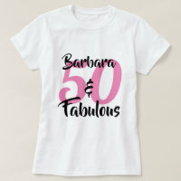 50 y fabulosa fiesta de cumpleaños personalizada