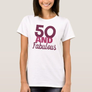 Camiseta 50 y fabuloso