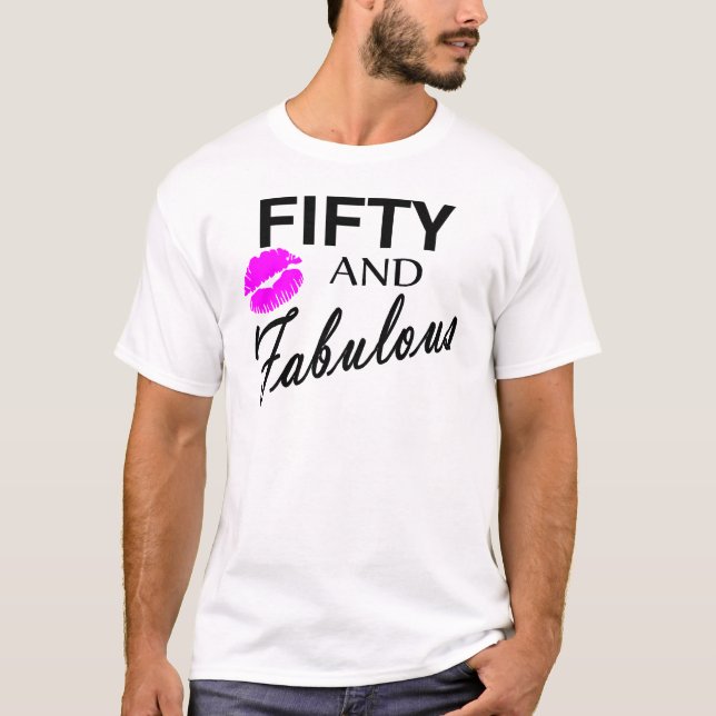 Camiseta 50 y fabuloso (Anverso)