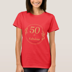 Camiseta 50 y fabuloso