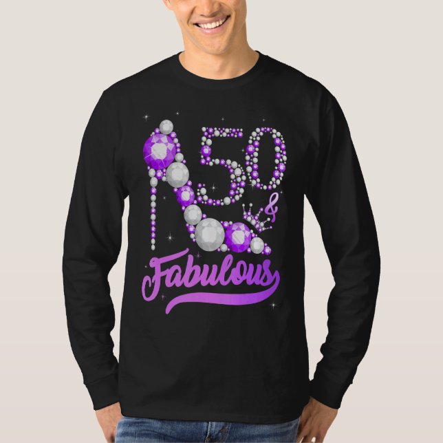 Camiseta 50 y fabuloso Diamante C de 50 años (Anverso)
