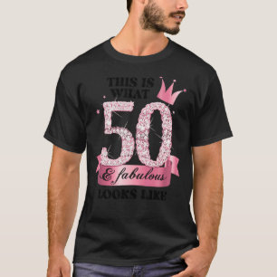 Camiseta 50 y Fabuloso Grupo Fiesta Blanco Rosa Candid Phot